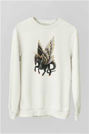 At Beyaz Unisex Sweatshirt