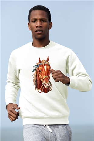 At Beyaz Unisex Sweatshirt