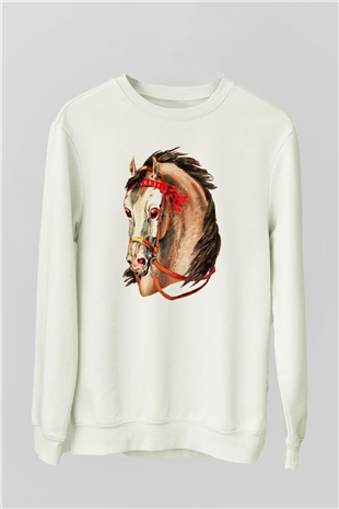 At Beyaz Unisex Sweatshirt