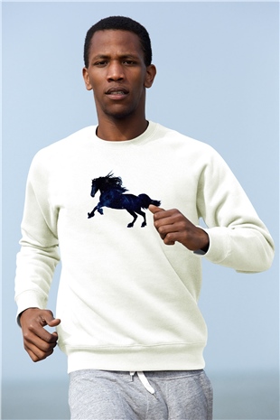 At Beyaz Unisex Sweatshirt