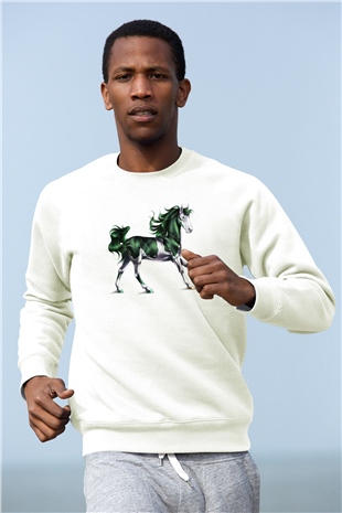At Beyaz Unisex Sweatshirt