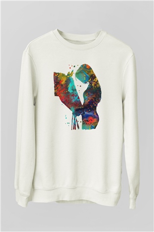 At Beyaz Unisex Sweatshirt