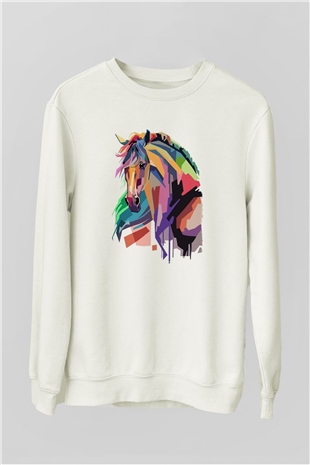 At Beyaz Unisex Sweatshirt