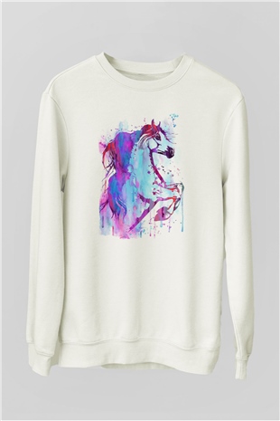 At Beyaz Unisex Sweatshirt