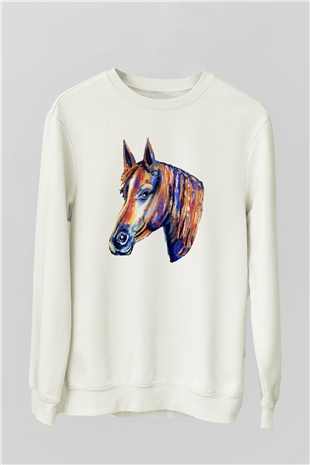 At Beyaz Unisex Sweatshirt