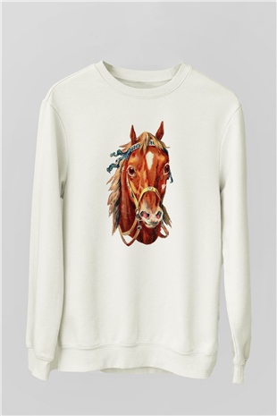 At Beyaz Unisex Sweatshirt