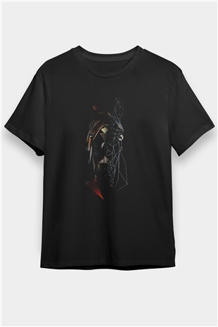 At Siyah Unisex Tişört T-Shirt - TişörtFabrikası