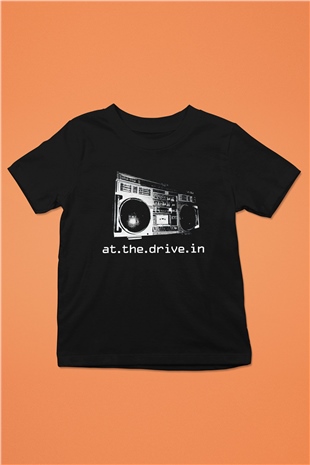 At the Drive-In Siyah Unisex Çocuk Tişört