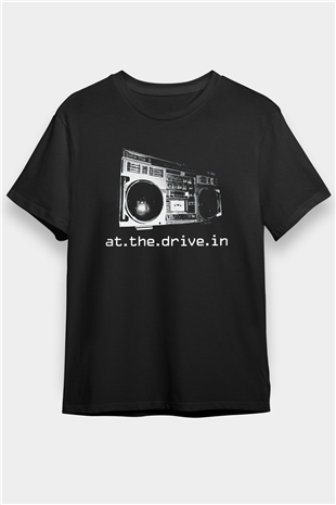 At the Drive-In Siyah Unisex Tişört T-Shirt - TişörtFabrikası