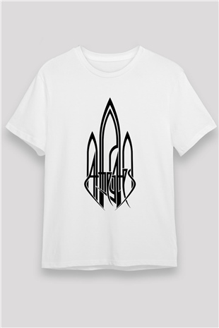 At The Gates Beyaz Unisex Tişört T-Shirt - TişörtFabrikası