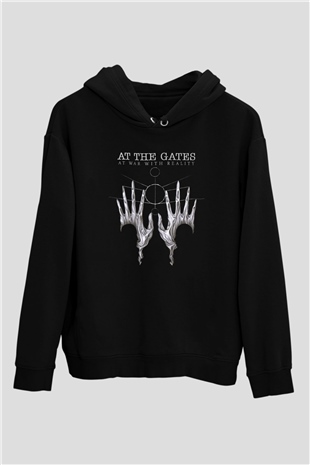 At The Gates Siyah Unisex Hoodie