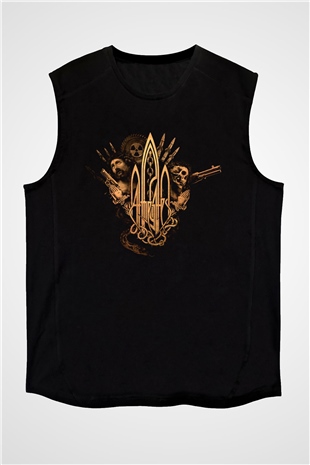 At The Gates Siyah Unisex Kolsuz Tişört