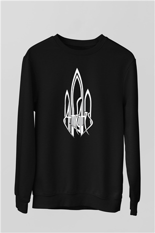 At The Gates Siyah Unisex Sweatshirt
