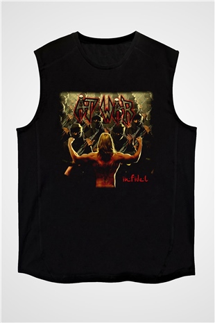 At War Siyah Unisex Kolsuz Tişört
