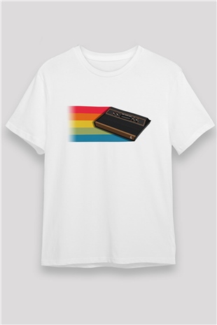 Atari Beyaz Unisex Tişört