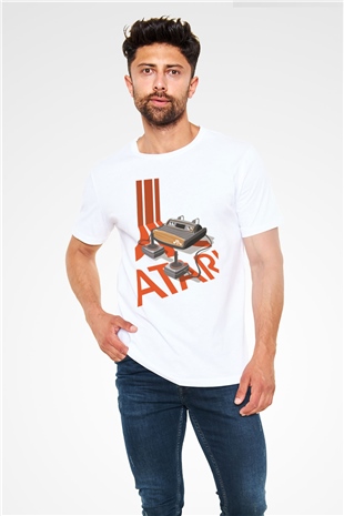 Atari Beyaz Unisex Tişört T-Shirt