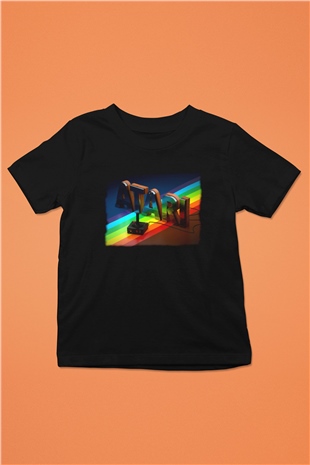 Atari Siyah Unisex  Çocuk Tişört