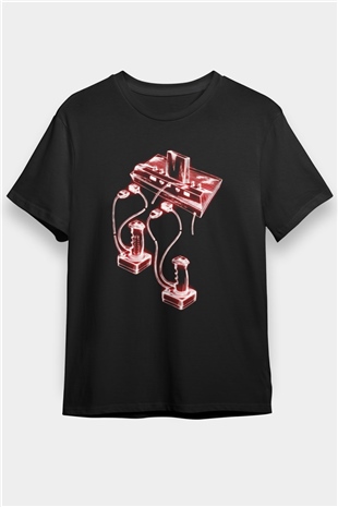 Atari Siyah Unisex Tişört