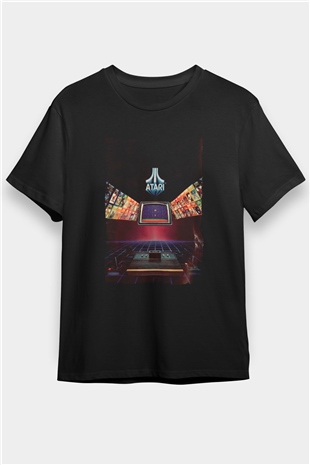 Atari Siyah Unisex Tişört