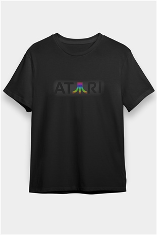 Atari Siyah Unisex Tişört T-Shirt