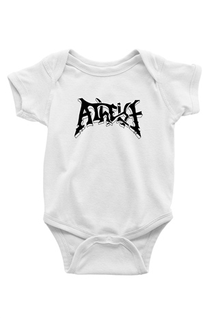 Atheist Baskılı Beyaz Unisex Bebek Body - Zıbın