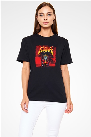 Atheist Baskılı Unisex Siyah Tişört