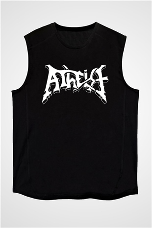 Atheist Siyah Unisex Kolsuz Tişört
