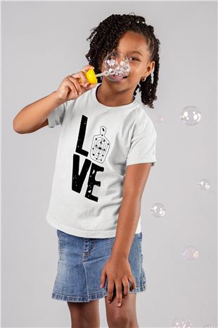 Atıcılık Baskılı Unisex Beyaz Çocuk Tişört - Tshirt