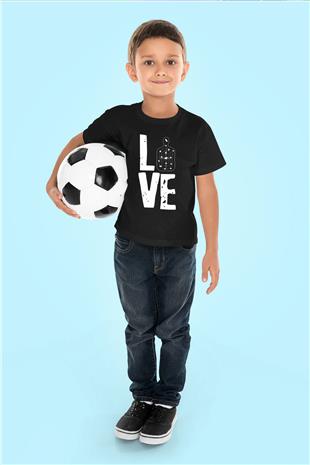 Atıcılık - Shooting Baskılı Unisex Siyah Çocuk Tİşörtü - Tshirt
