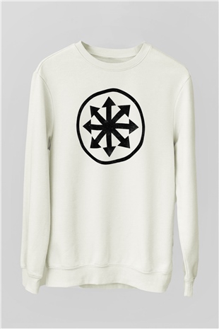 Atilla Beyaz Unisex Sweatshirt