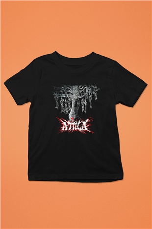 Atilla Siyah Unisex Çocuk Tişört