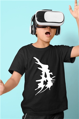 Atilla Siyah Unisex Çocuk Tişört
