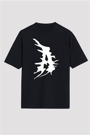 Atilla Siyah Oversize Tişört Oversize T-shirt - TişörtFabrikası