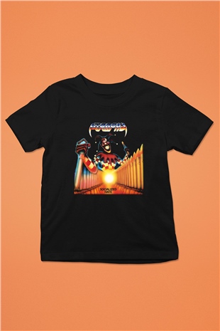 Atrophy Baskılı Siyah Unisex Çocuk Tişört