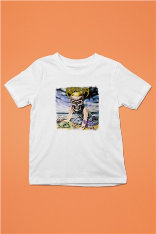 Atrophy Baskılı Unisex Beyaz Çocuk Tişört