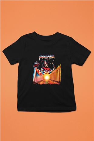 Atrophy Baskılı Unisex Siyah Çocuk Tişört