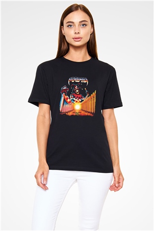 Atrophy Baskılı Unisex Siyah Tişört