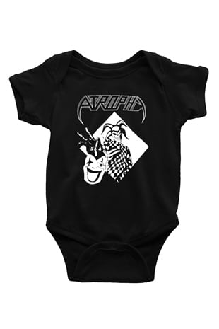 Atrophy Siyah Bebek Body - Zıbın