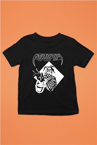 Atrophy Siyah Unisex Çocuk Tişört