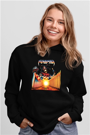 Atrophy Siyah Unisex Hoodie