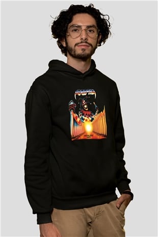 Atrophy Siyah Unisex Hoodie