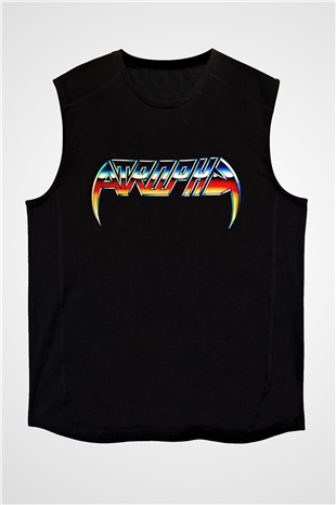 Atrophy Siyah Unisex Kolsuz Tişört