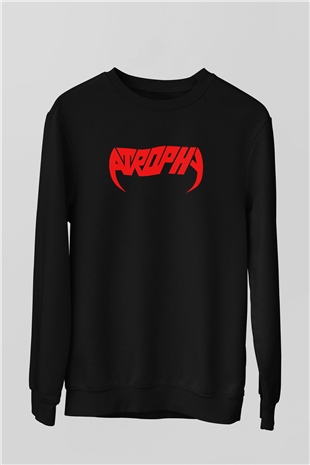 Atrophy Siyah Unisex Sweatshirt
