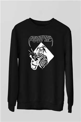 Atrophy Siyah Unisex Sweatshirt