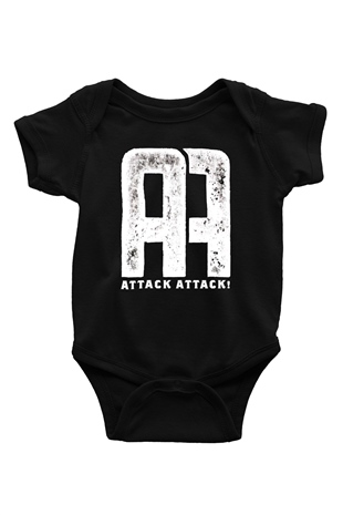 Attack Attack Siyah Bebek Body - Zıbın
