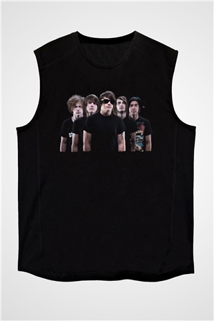 Attack Attack Siyah Unisex Kolsuz Tişört