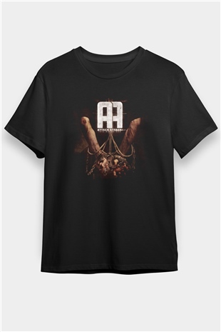 Attack Attack Siyah Unisex Tişört T-Shirt - TişörtFabrikası