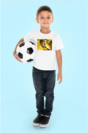 Attack On Titan Baskılı Unisex Siyah Çocuk Tişört - Tshirt