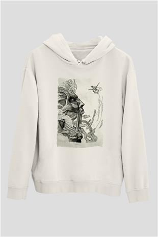 Attack On Titan Baskılı Unisex Siyah Hoodie