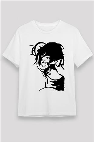 Attack On Titan Unisex Baskılı Beyaz Tişört - Tshirt